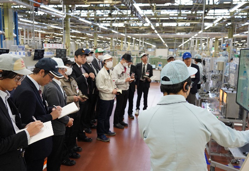 Carbon neutral factory tour