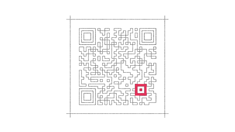 Alignment pattern for correction