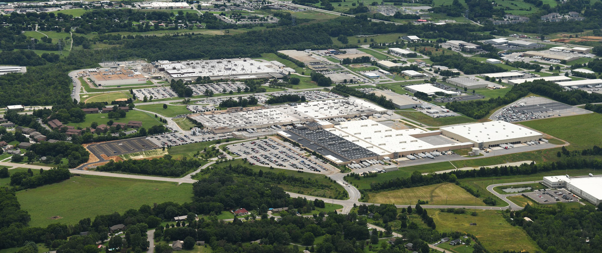 DENSO Manufacturing Tennessee Aerial