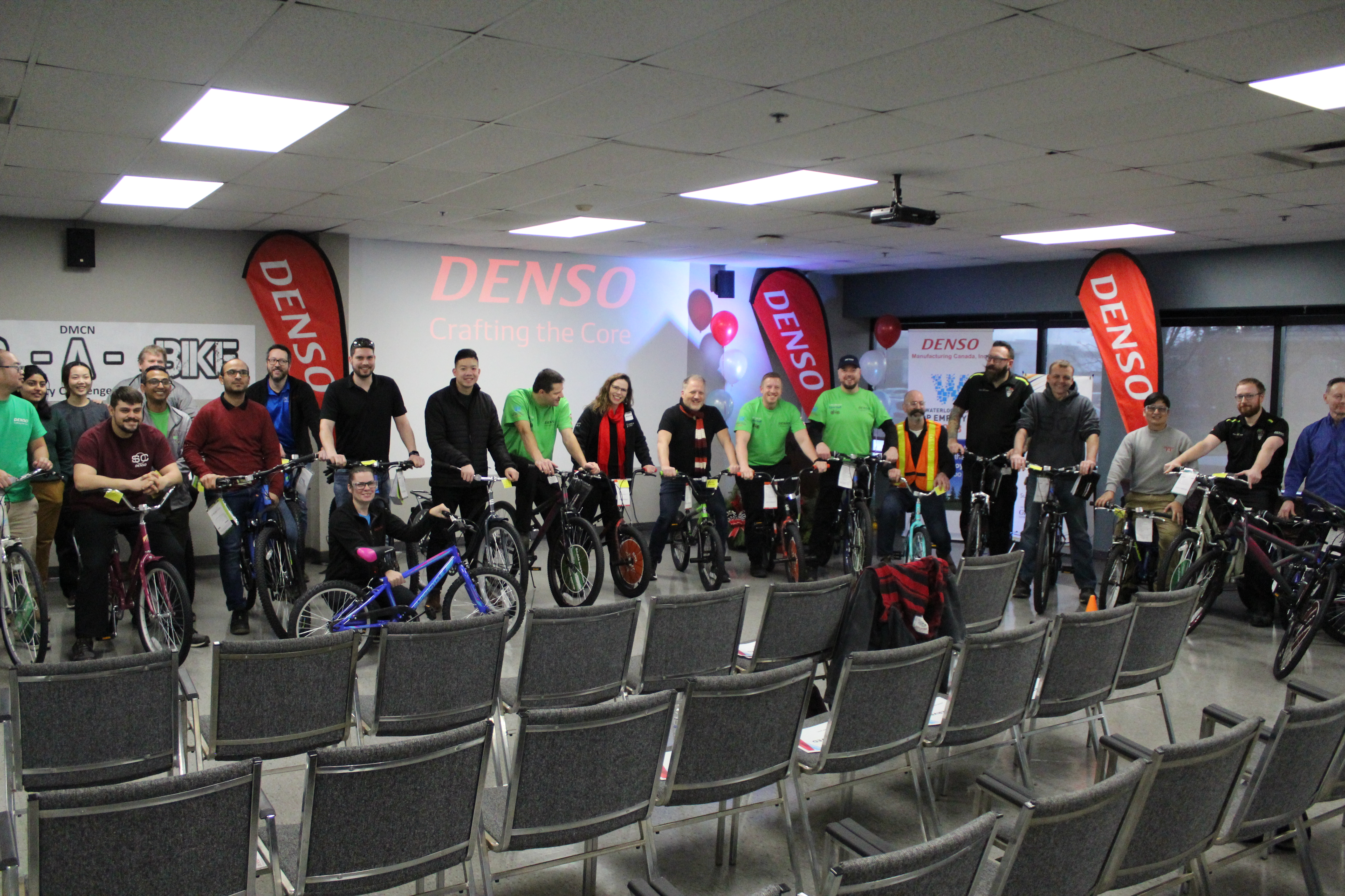 Group Photo with bikes
