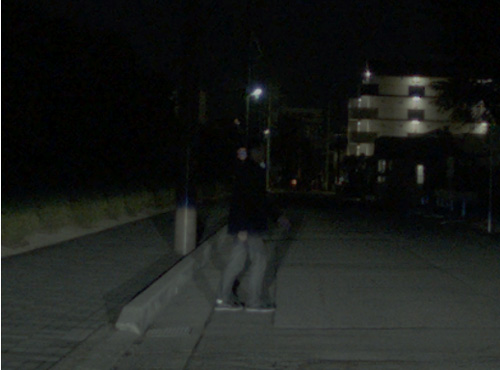 正常肉眼看到的情况