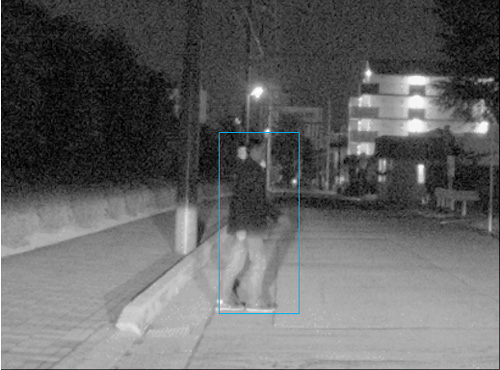 采用新型图像传感器看到的情况