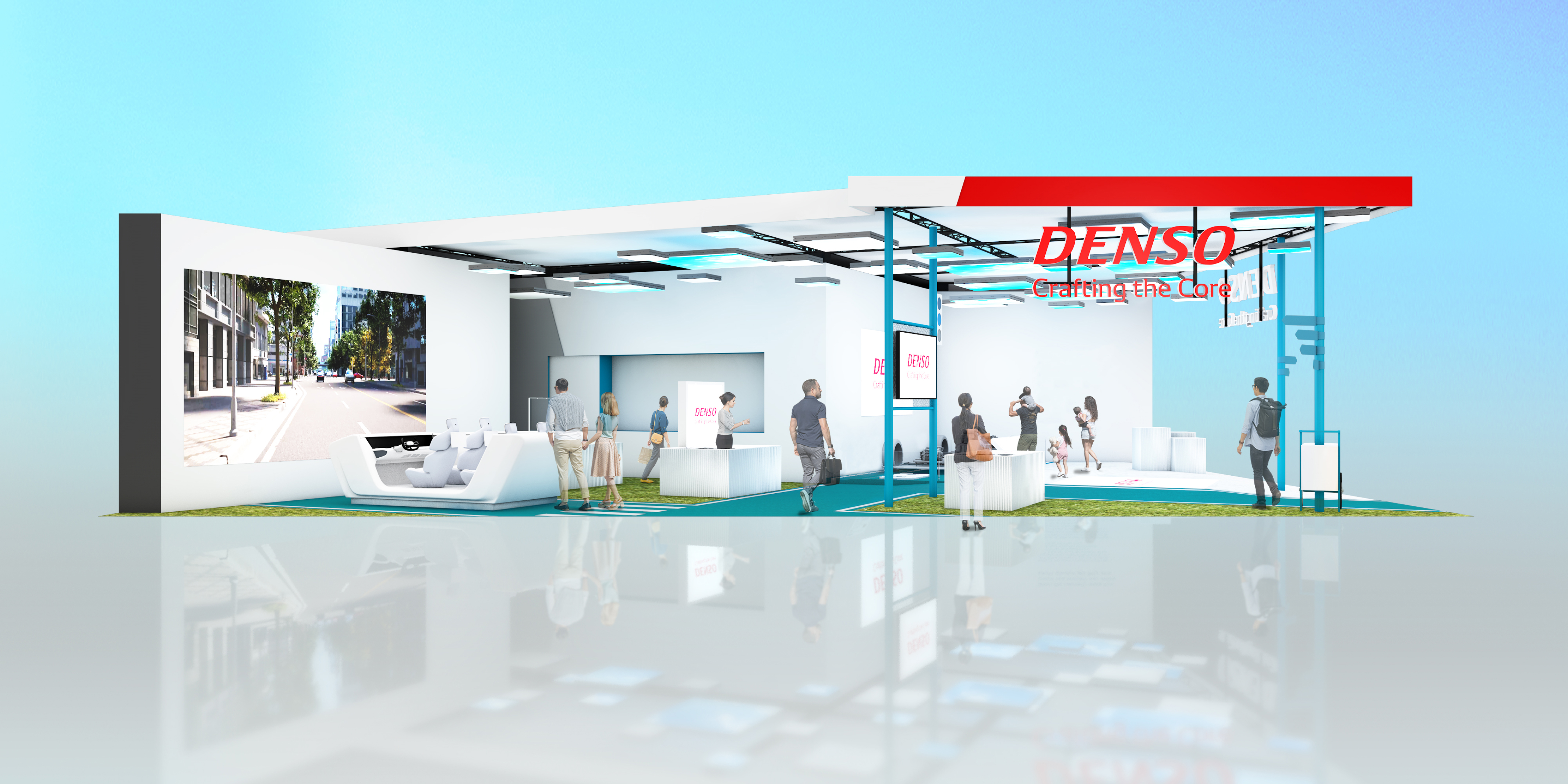 JAPAN MOBILITY SHOW 2025 DENSO booth