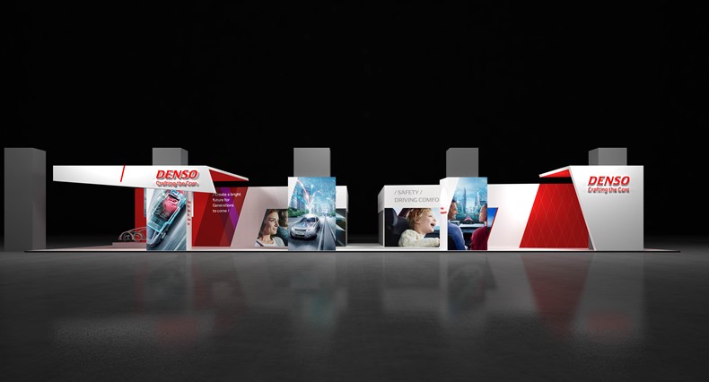 DENSO booth image