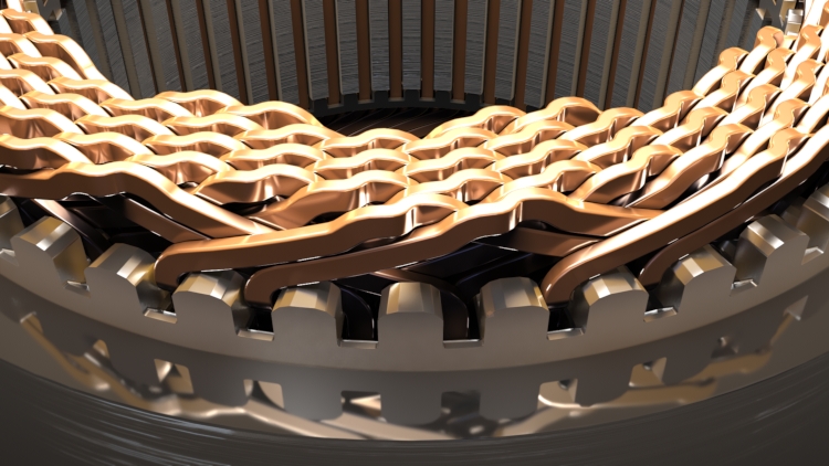 Distributed winding