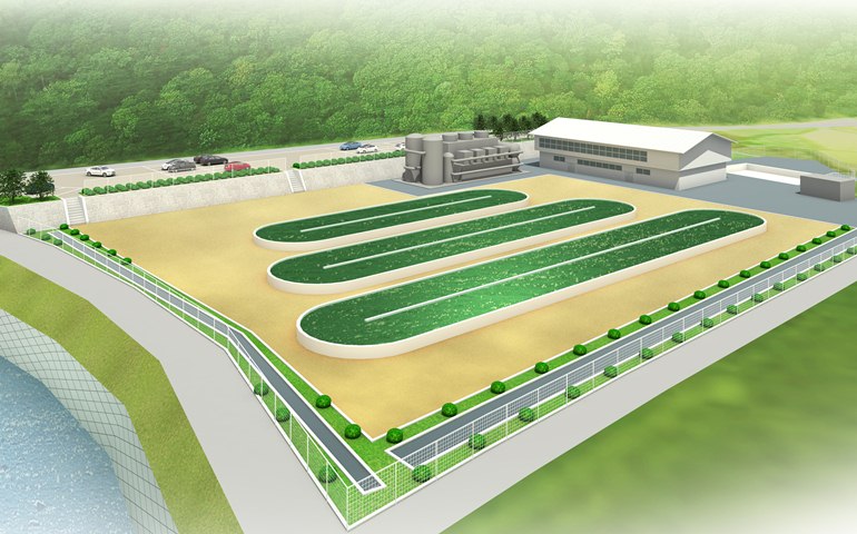 The image of the new facility