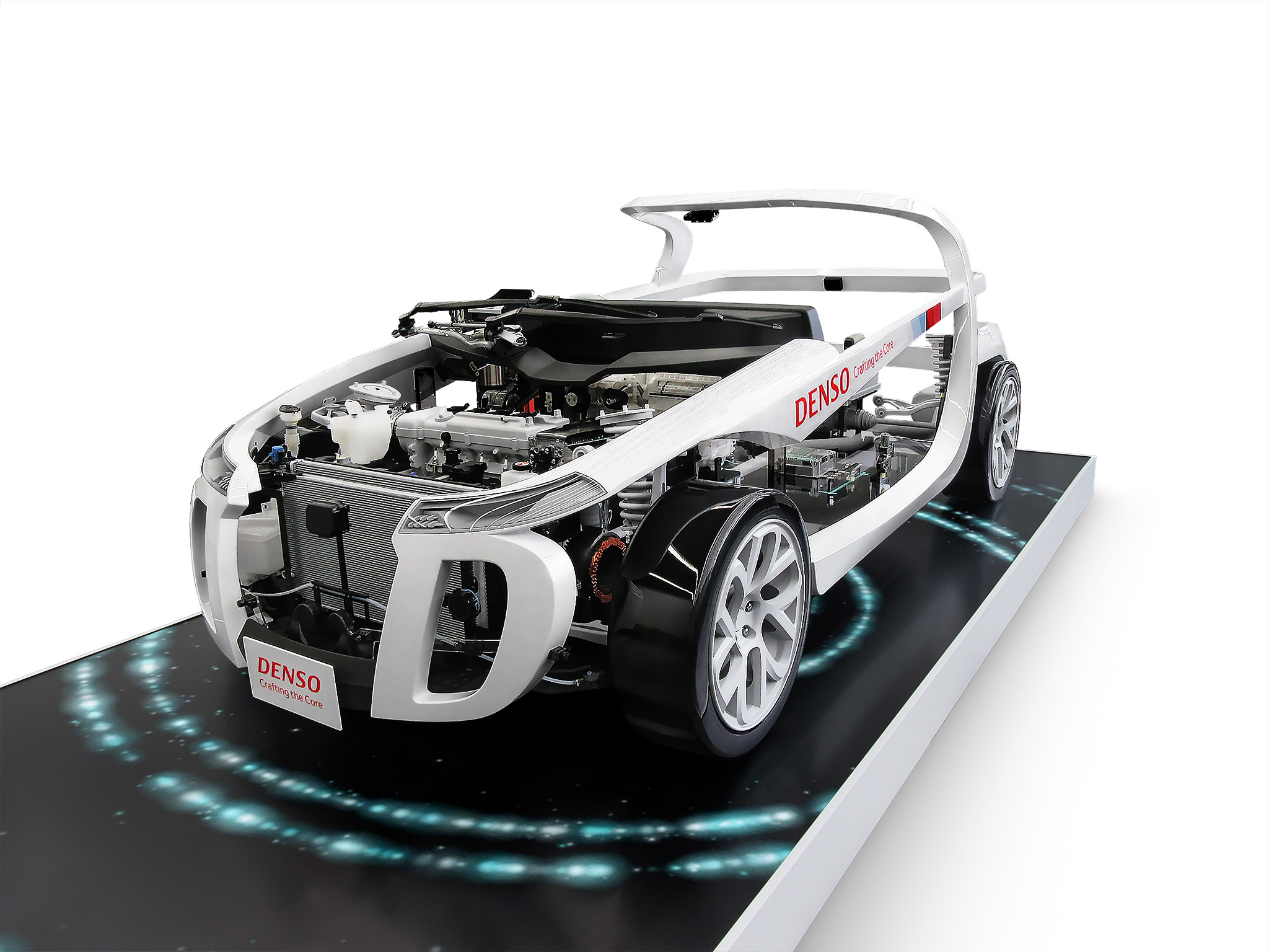 Mock-up car to be exhibited (conceptual image)