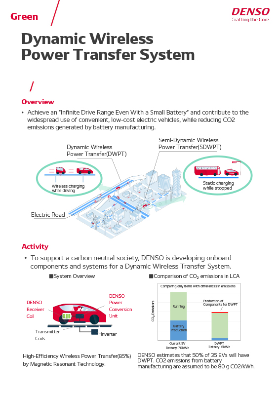 Dynamic Wireless Power Transfer System