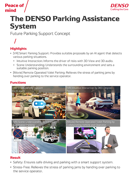 The DENSO Parking Assistance System