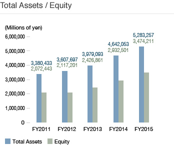 Total Assets / Equity