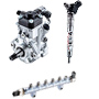 2013 Developed common rail fuel injection system for use in diesel engines that realized the world's highest* injection pressure of 2,500 bar