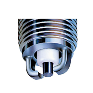 Double-electrode semi-surface plug