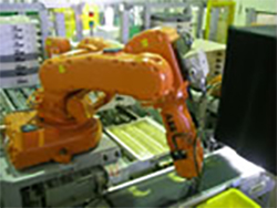 箱詰めロボット