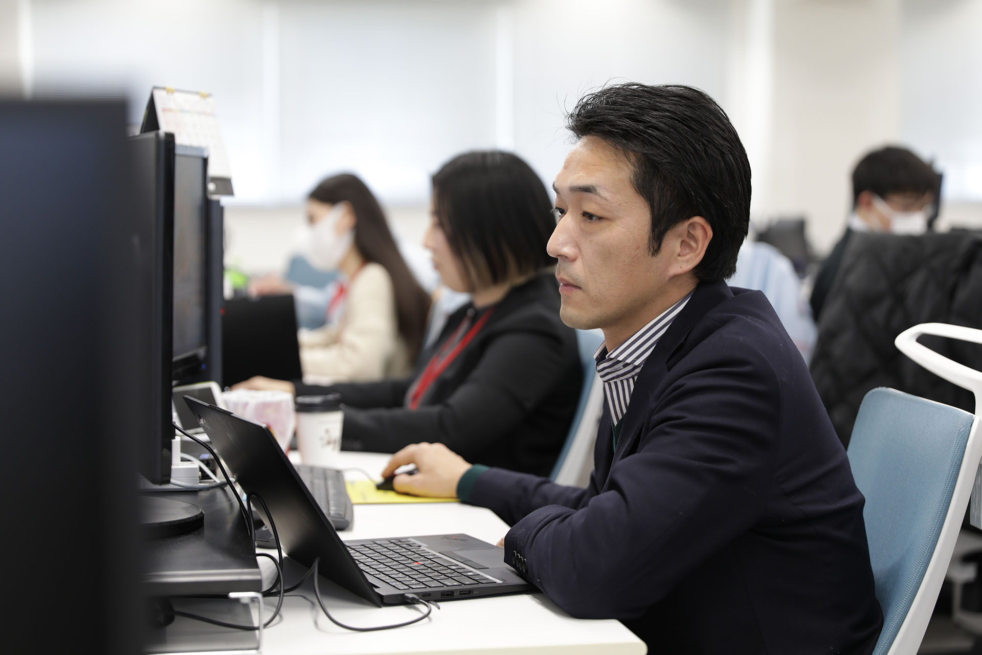 システム開発の様子
