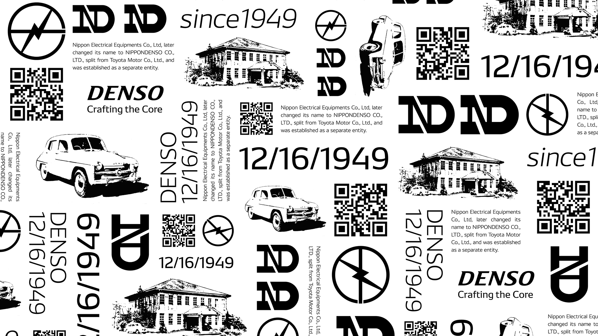 数字がならんている様子