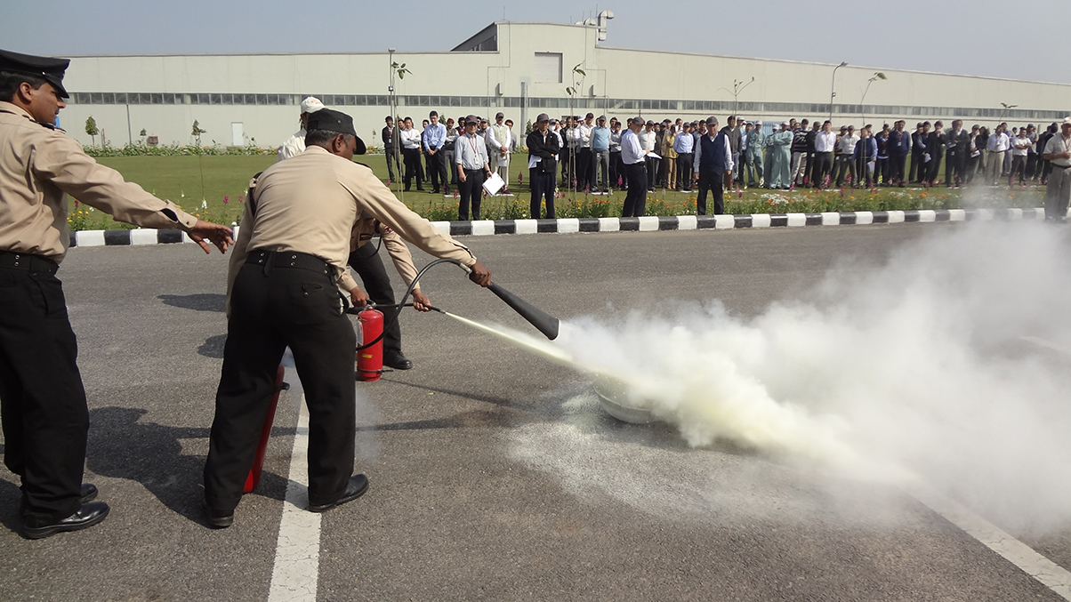 2014-DIIN 1st Fire Mock Drill