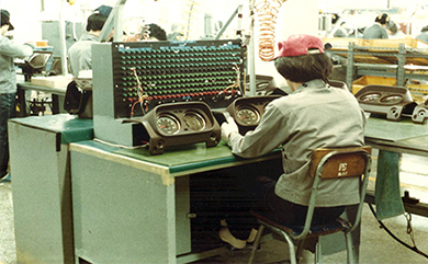 1981 豊星精密 メーター生産ライン
