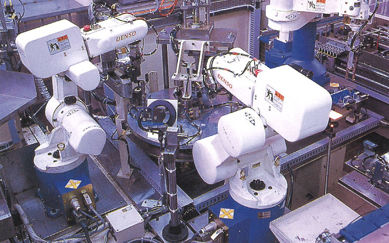 1990s POONGSUNG Electric Changwon Plant automated line