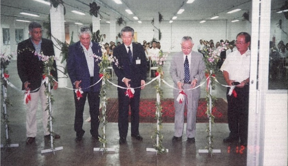 1999年新工場 開所式