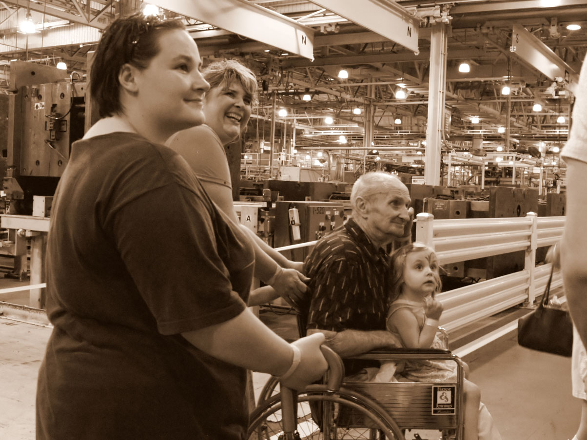Family members attend the 25th anniversary Open House in Battle Creek, Michigan on August 20, 2011. Since 1986, DMMI has often opened its door to family members and the community to celebrate significant events and milestones.