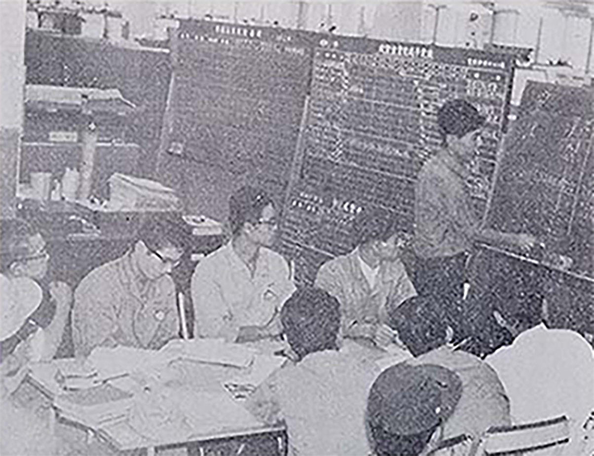 QC circle activity in early stage (1964)
