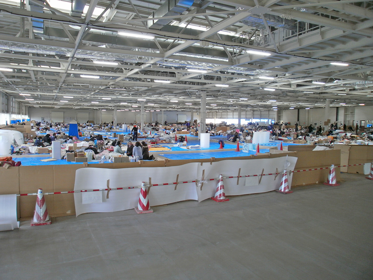 Temporary provision of our buildings for emergency shelters