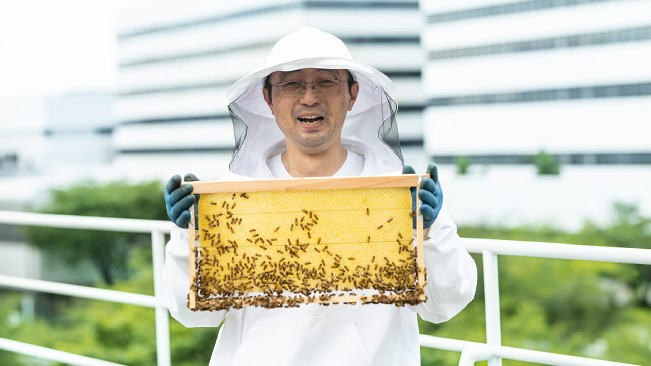 ミツバチ先生に教わる、サスティナビリティの授業 | Stories List