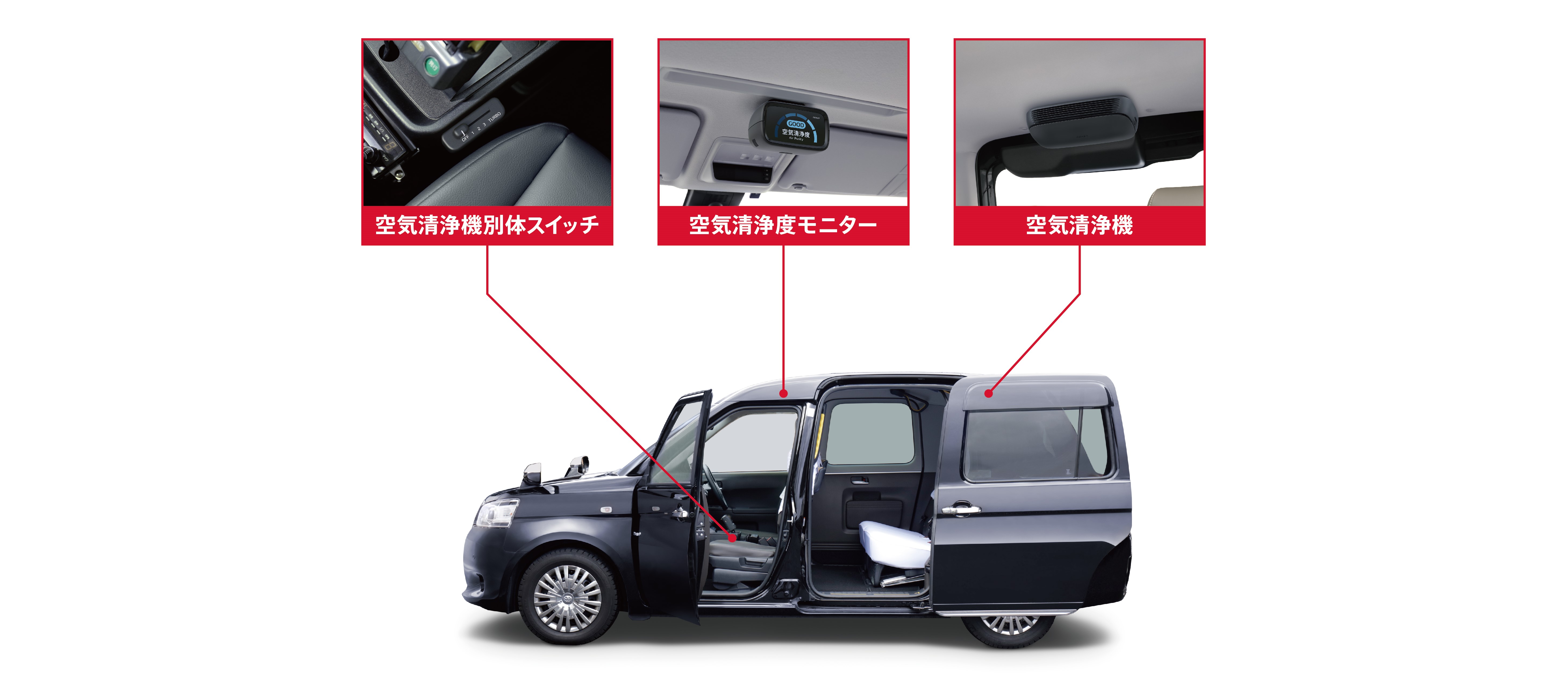 デンソー 安心な車内空間を実現する空気清浄機と空気清浄度モニター Puremie ピュアミエ を開発 ニュースルーム ニュース Denso 株式会社デンソー Crafting The Core
