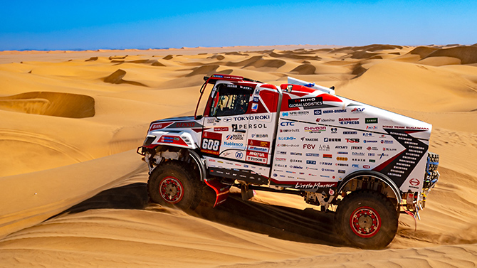 DAKAR RALLY トラック部門 排気量10リッター未満クラス