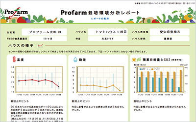 栽培環境分析レポート