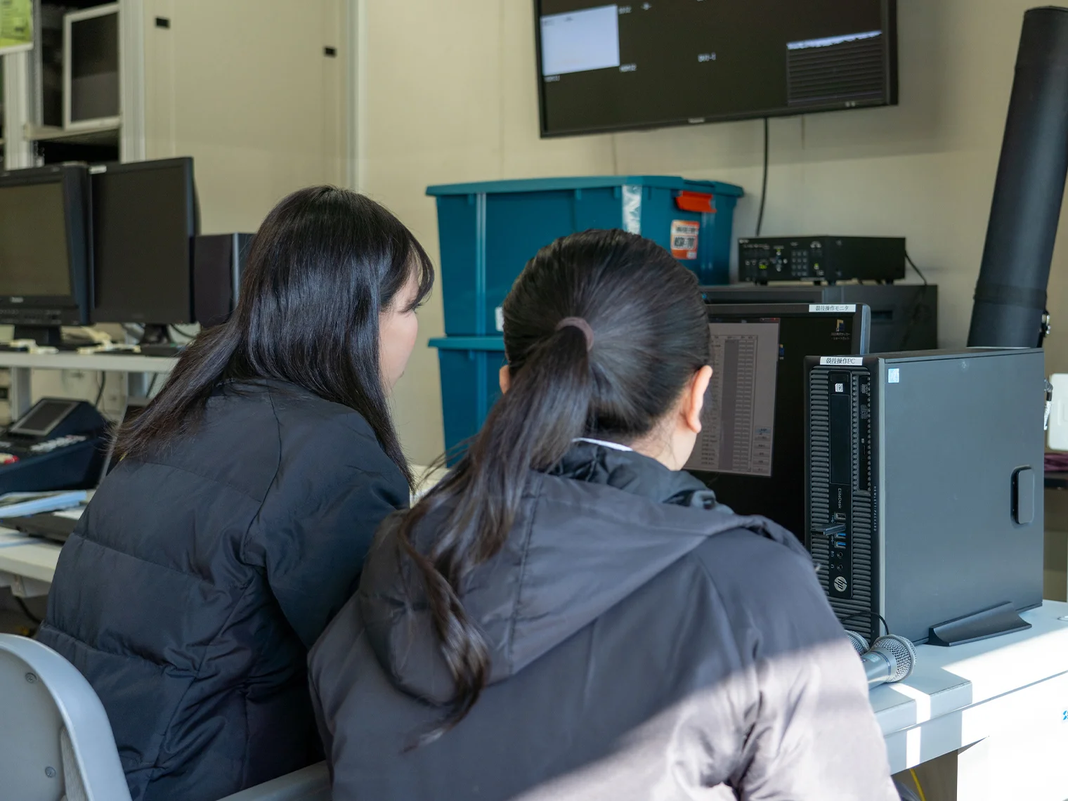 大会運営を担う大学生たち