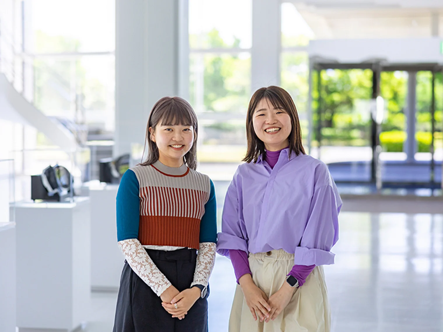 Yui Nakanishi and Kieko Senda