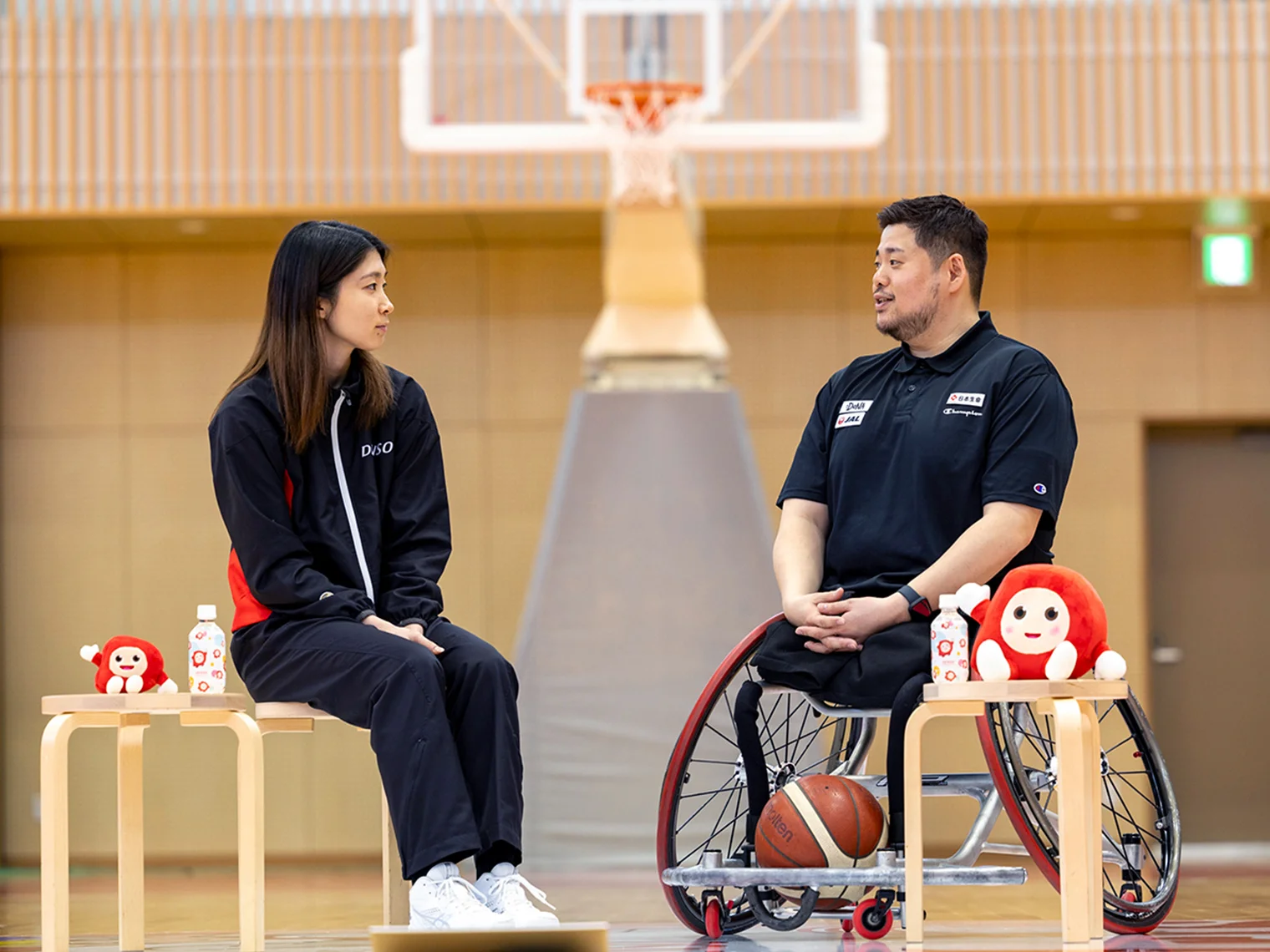 篠原 華実と香西 宏昭