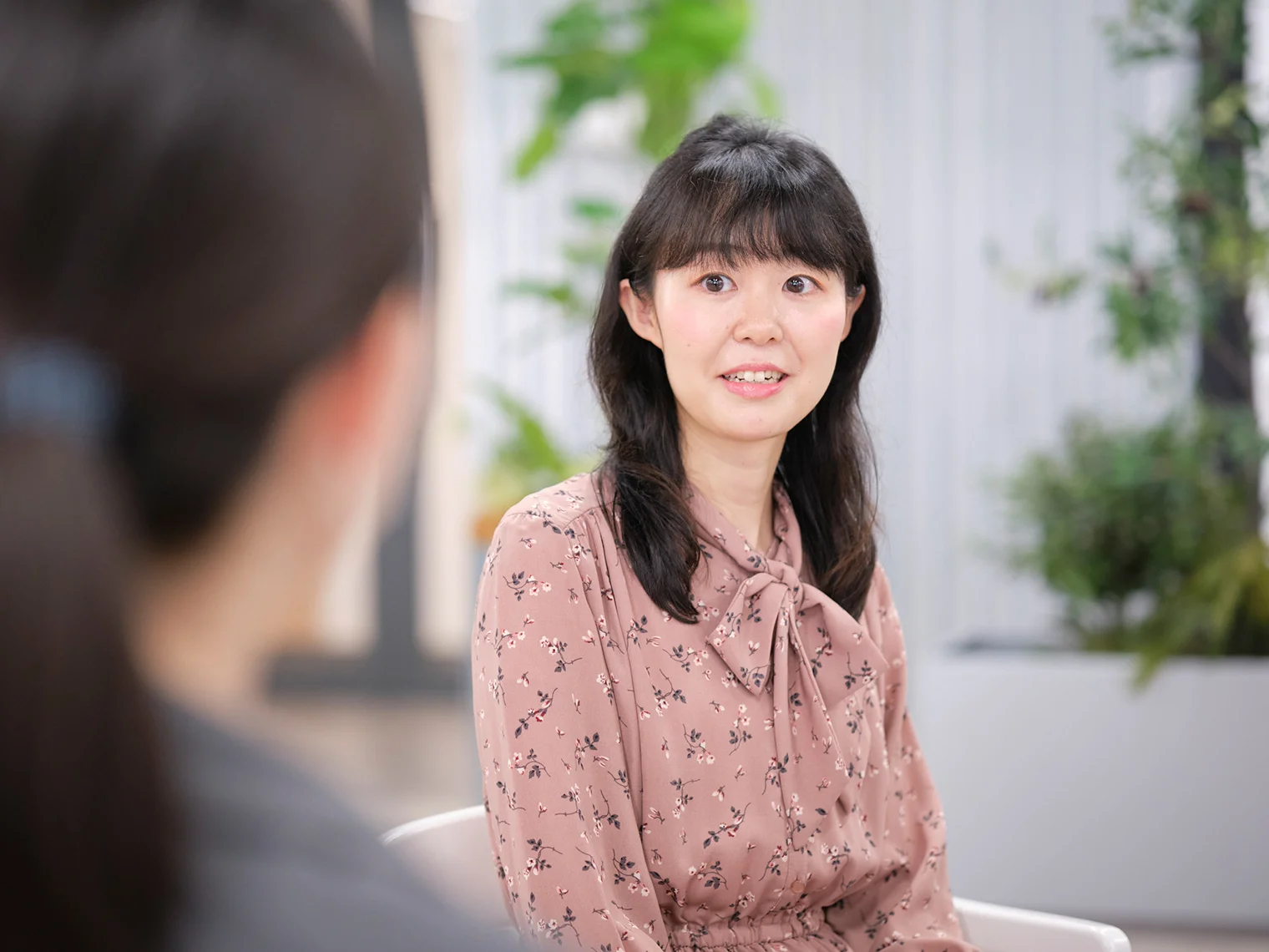 短期共創プログラムについて説明する林さん
