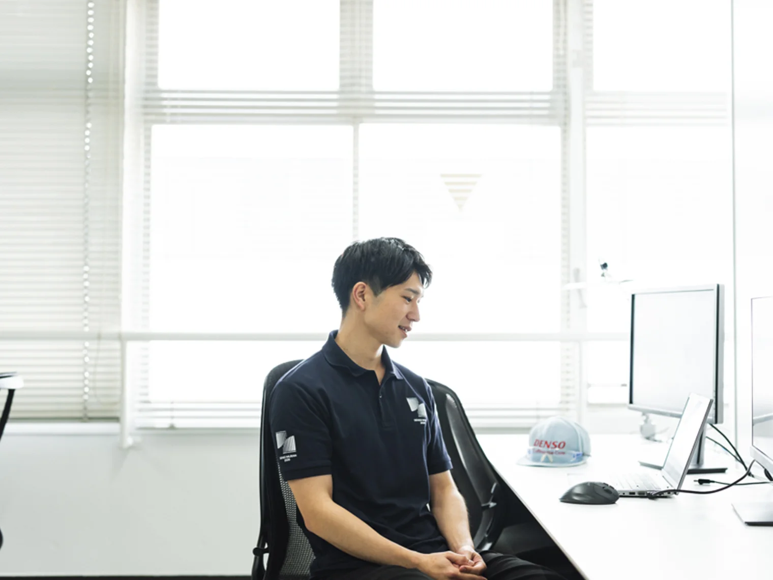 仕事や新技術への思いを語る竹崎 涼