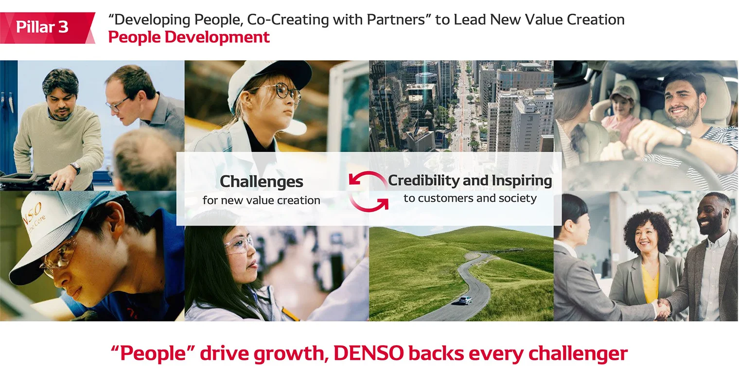 “People” drive growth, DENSO backs every challenger