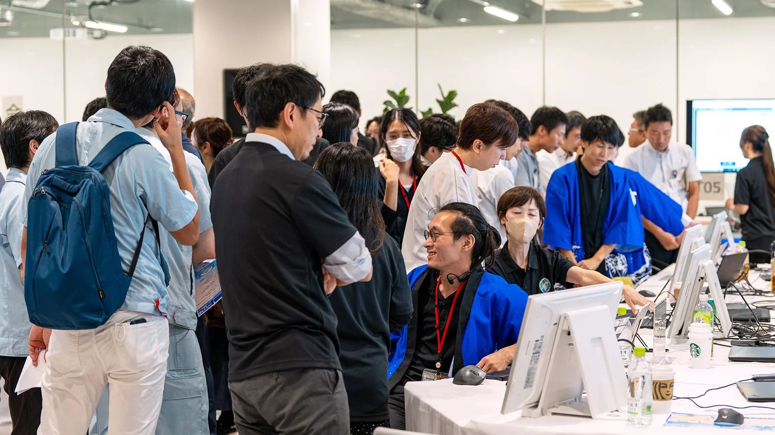 定期的に行われている「パワプラ祭」には、多くの来場があり、会場は活気にあふれている。