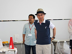 写真は、開会挨拶の様子