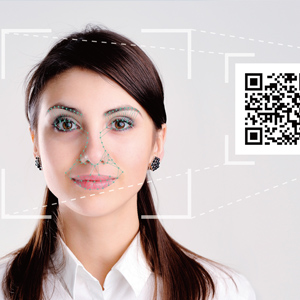 QR Code Scanning Face