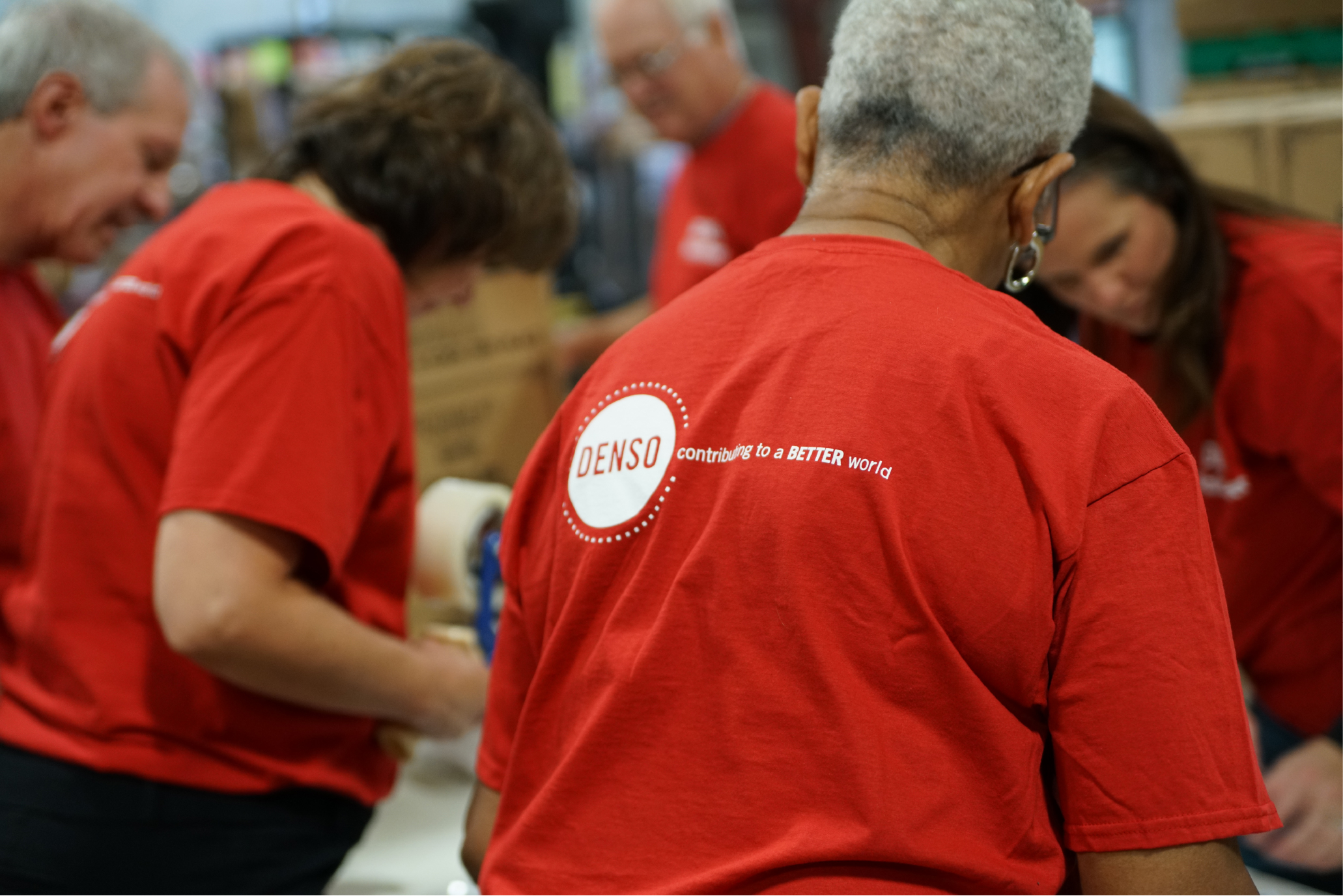 DENSO Employees Contributing to a better world