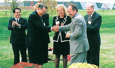 Group of people clapping