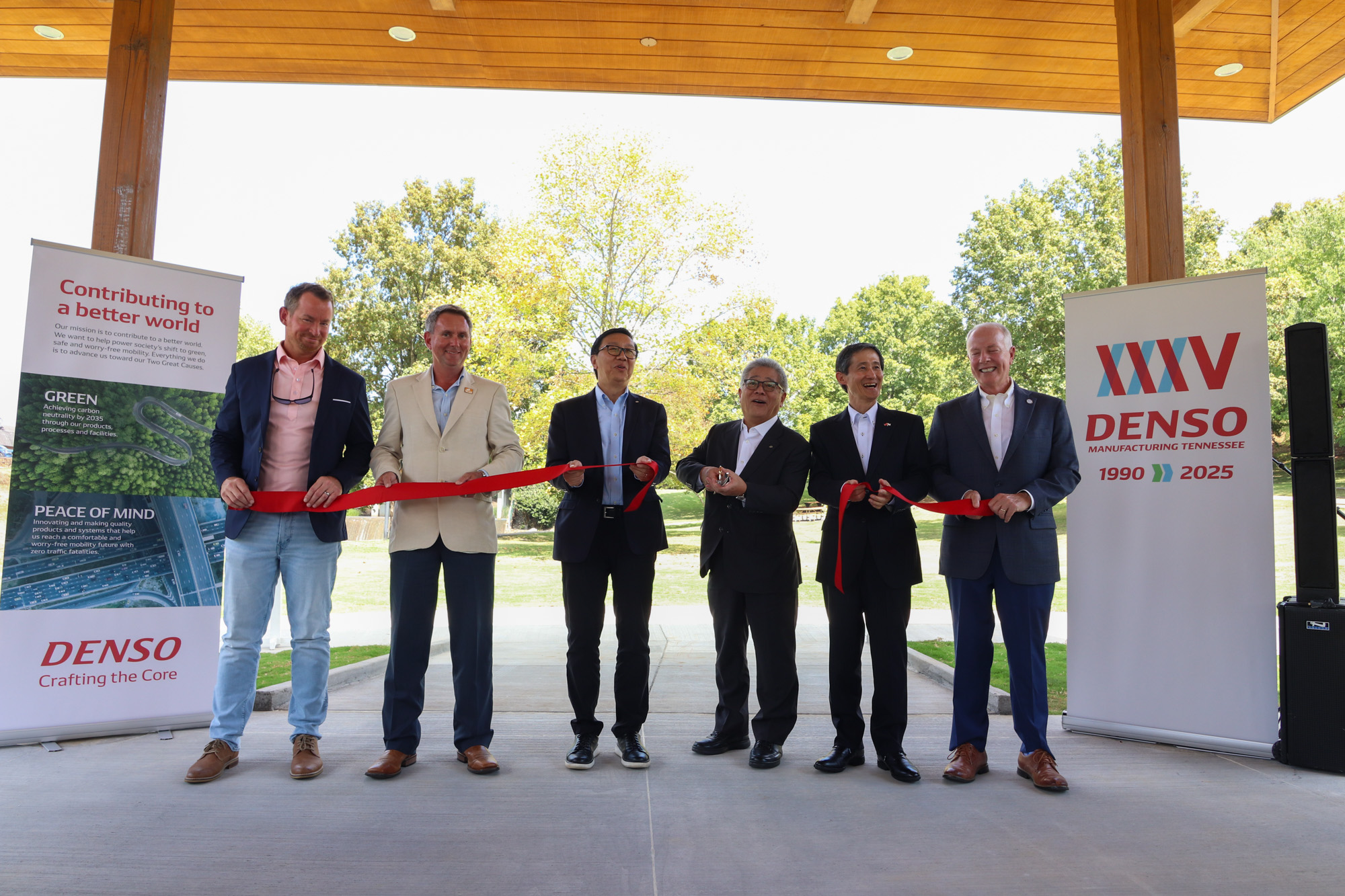 DENSO Unveils Pavilion and Arboretum in Partnership with City of ...