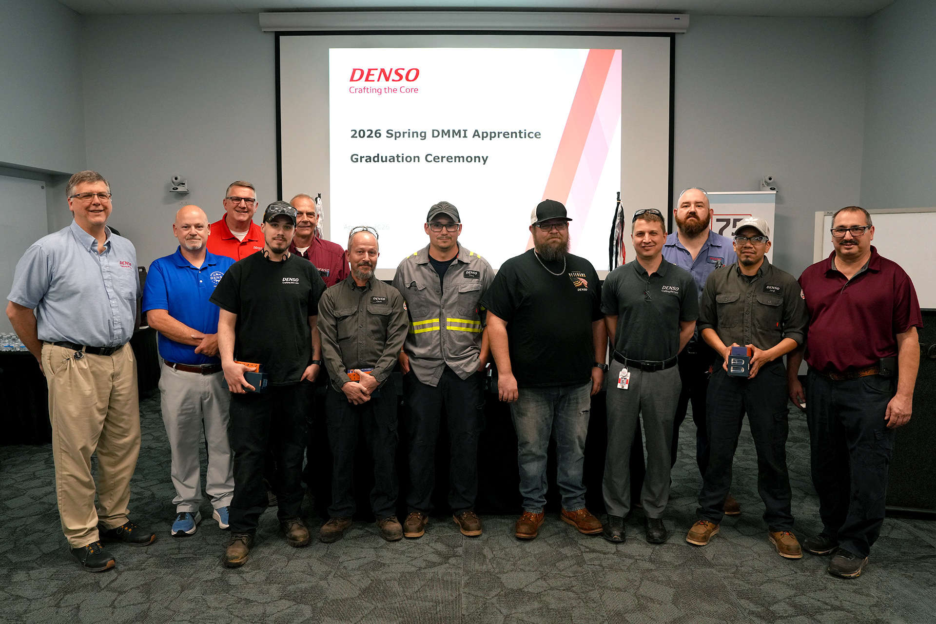 group of apprentices