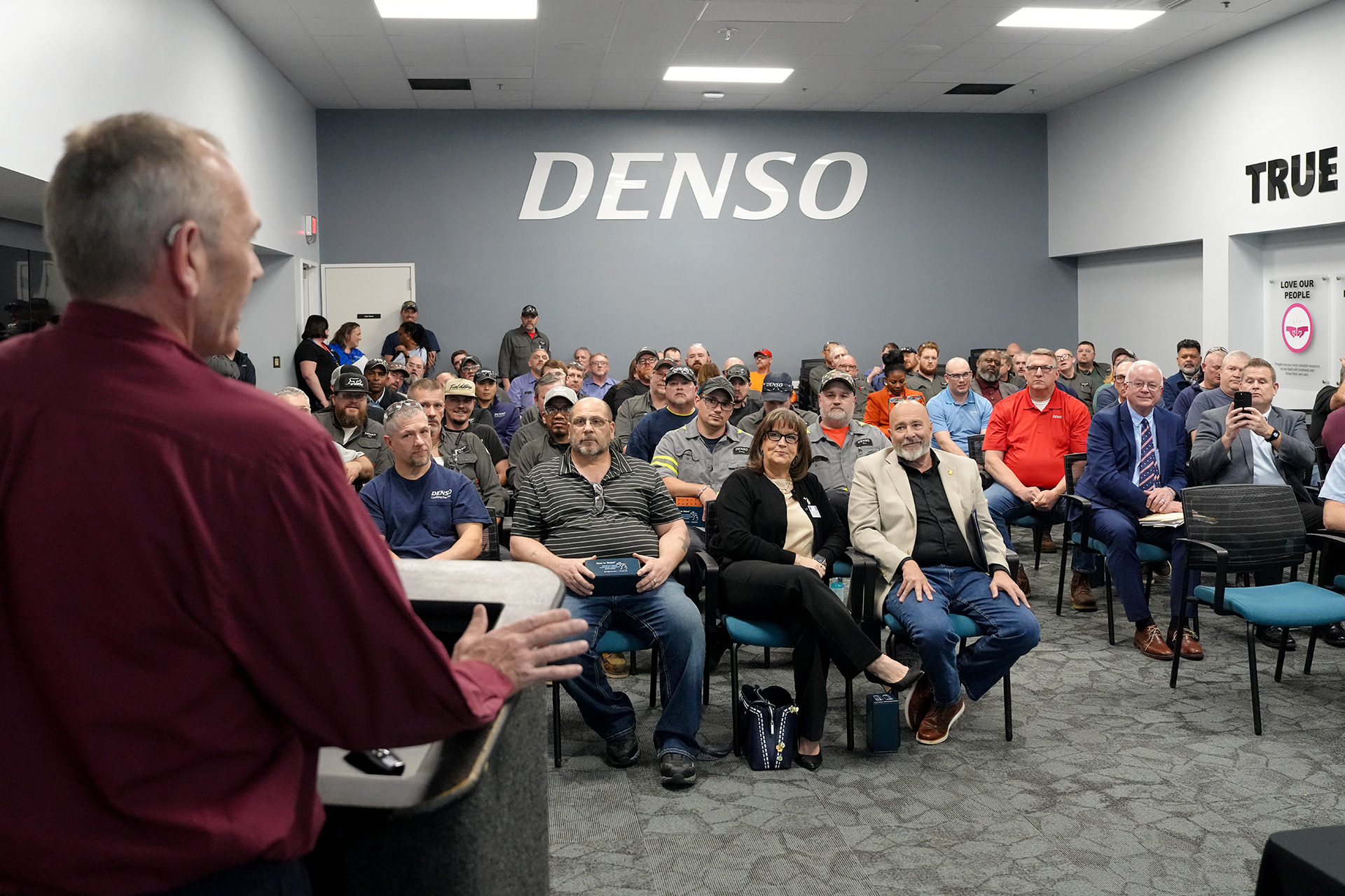 Shot of the Crowd at the event