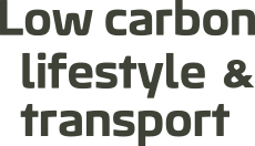 Low carbon lifestyle & transport